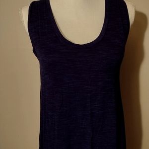 APT. 9  Small Blue Asymmetrical Tank